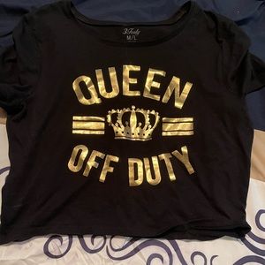 Crop top. Medium. Only wore once.